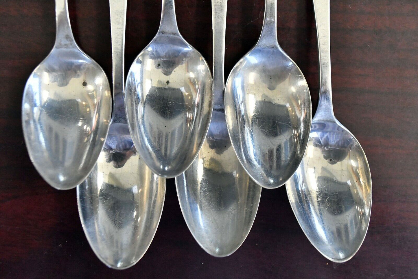 Set of 6 Zenith Sterling Silver Teaspoons by 5 3/8" Sterling Silver MFG Co.