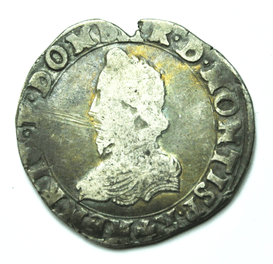 1606 H France Dombes Teston Silver Coin Rare KM# 20 Silver Coin French States