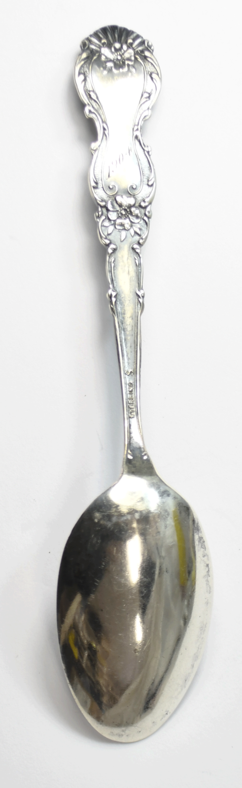 Sterling Shepard 1904 Brooklyn Bridge Souvenir Spoon 5-1/8"