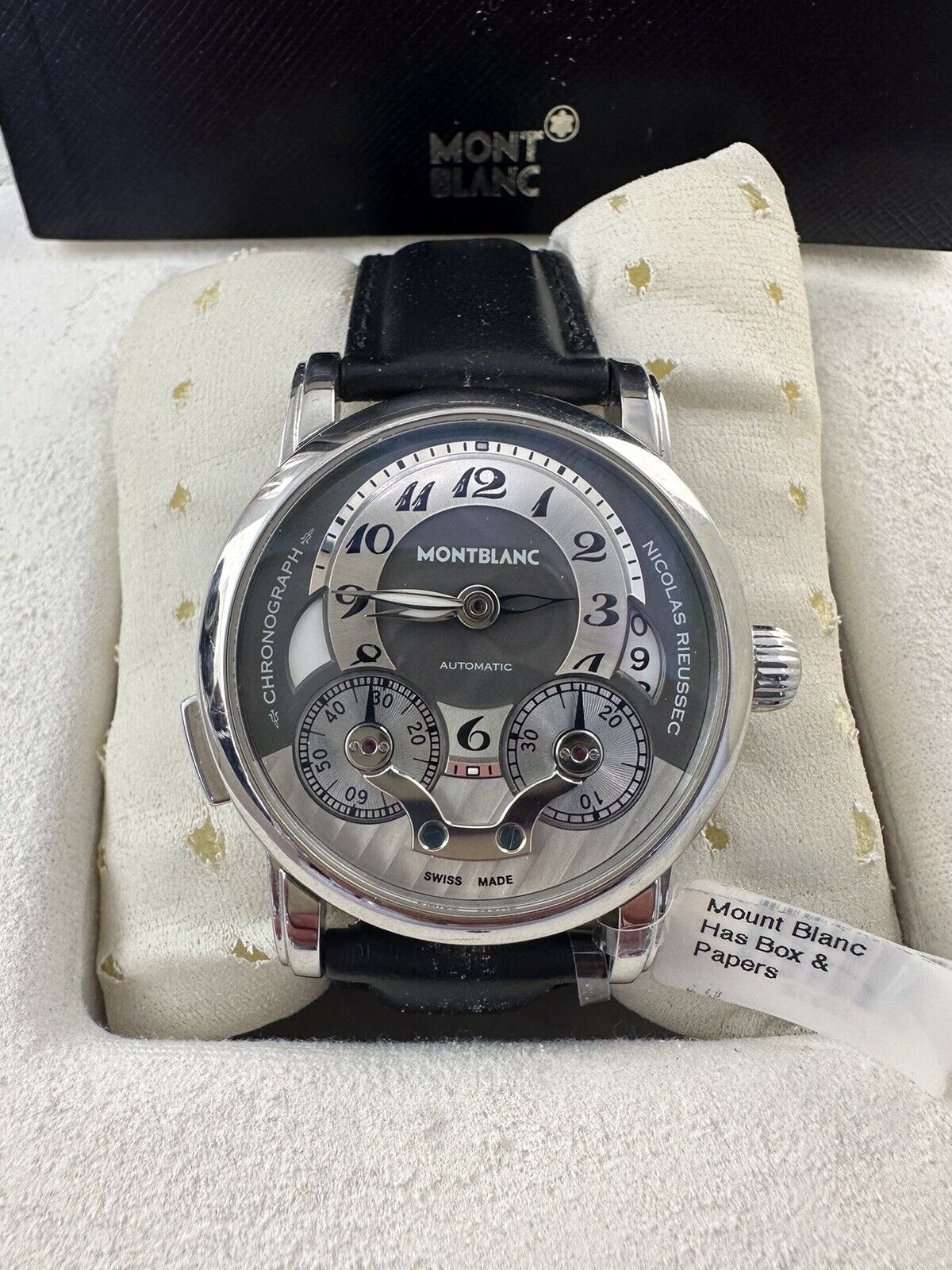 montblanc watch men Chronograph