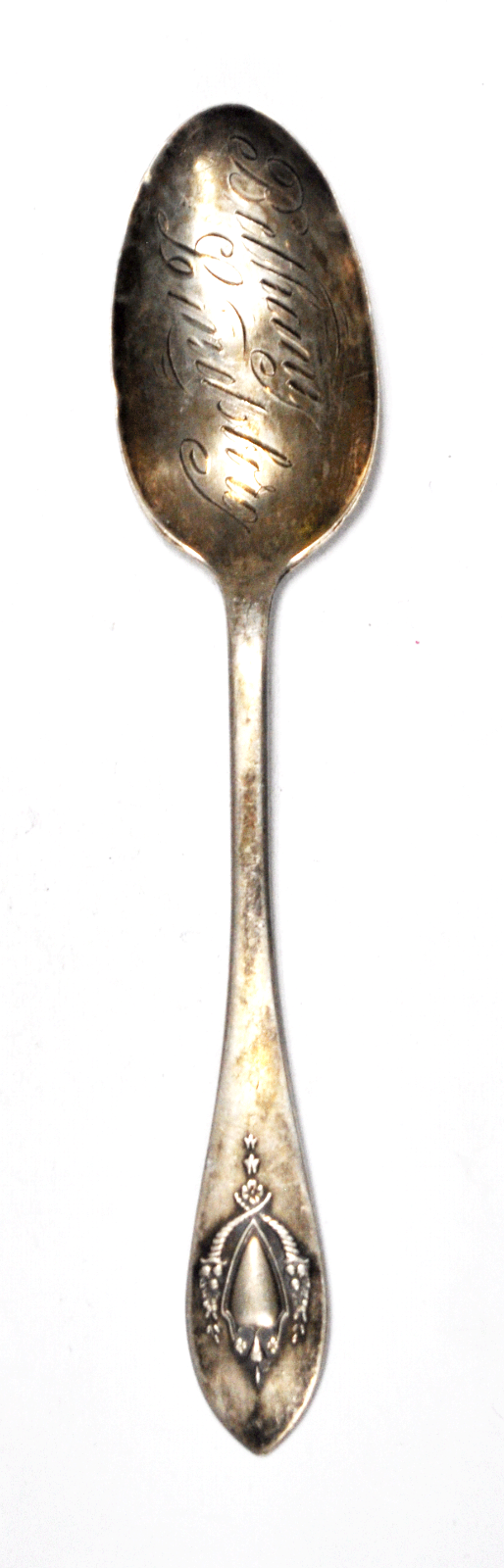 Sterling Lunt Mount Vernon Bethany College Lindsborg Kansas Souvenir Spoon 5-3/8