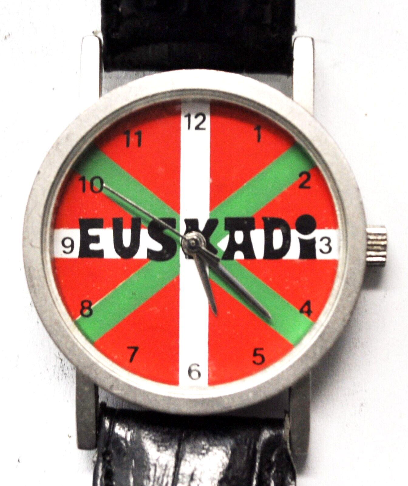 Euskadi Basque Country Spain Comic Watch Watermelon Dial 32mm Quartz