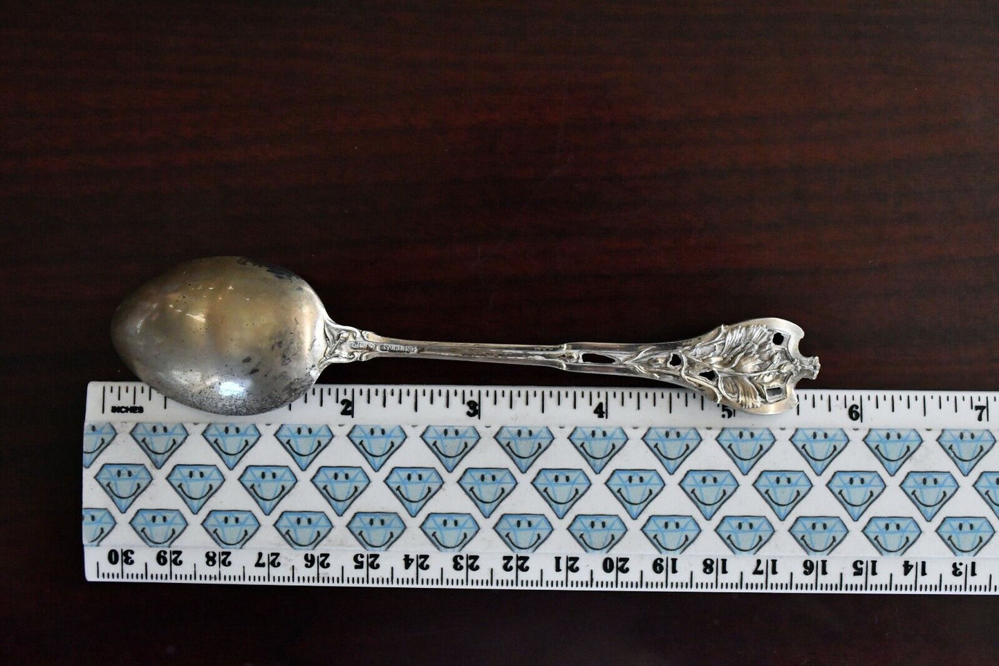 Floral Series #4 by Watson Sterling Silver 5 3/4" Teaspoon .71 oz. Elizabeth