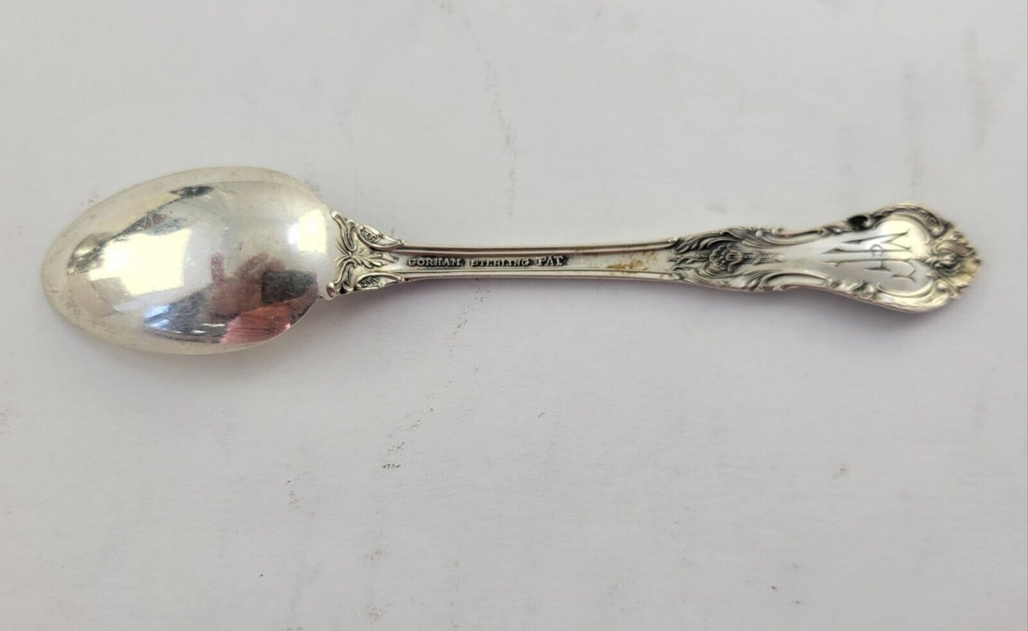 King Edward by Gorham Sterling Silver 4 1/8" Demitasse Spoon .40oz.