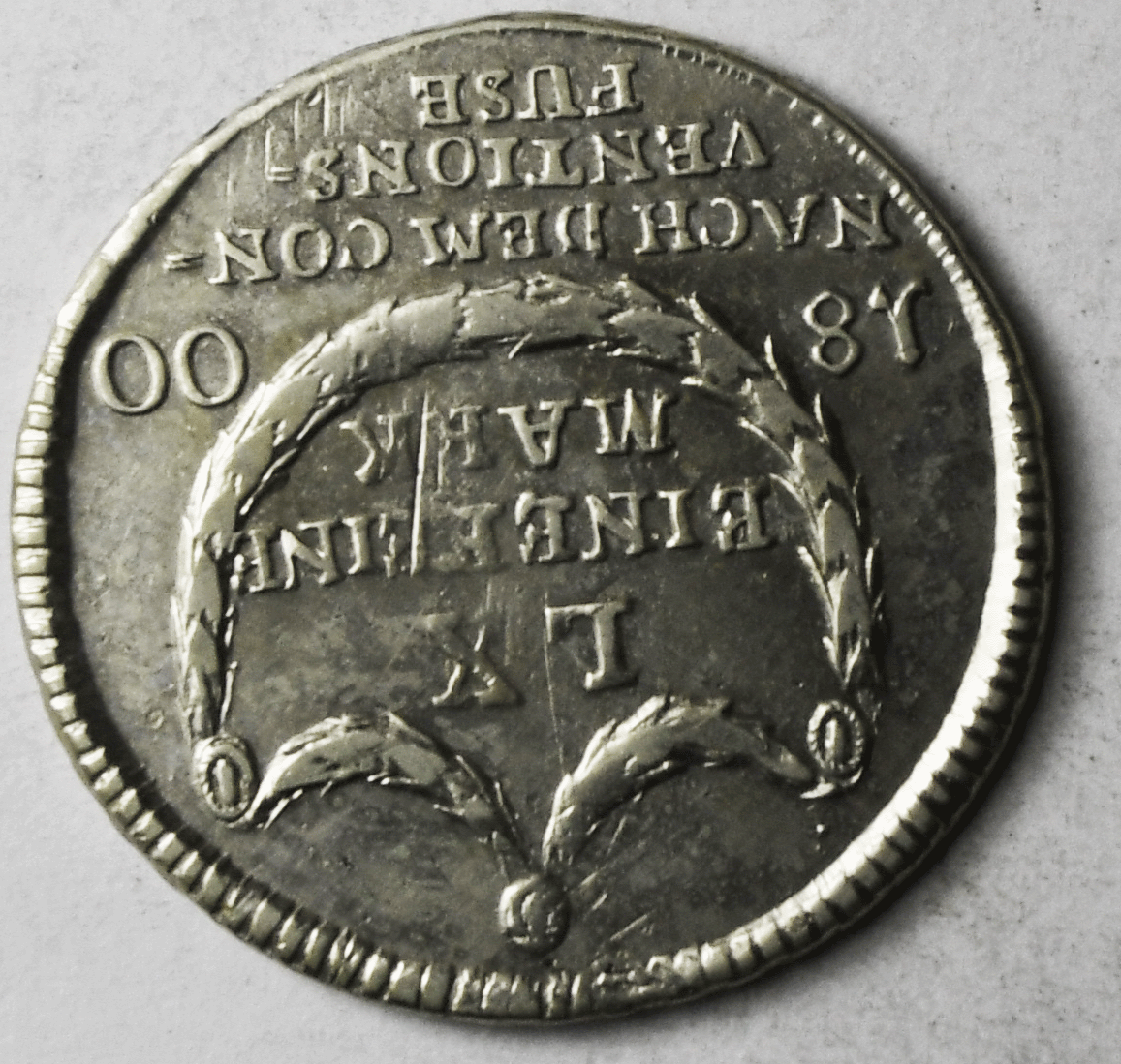 1800 German States Bamberg 20 Twenty Kreuzer KM# 148 Silver Coin
