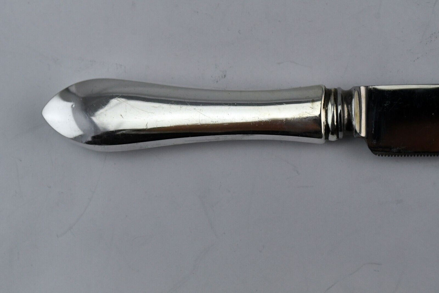 Webster Sterling Silver/Stainless Cake Cutter Knife 12 1/2" Sheffield England