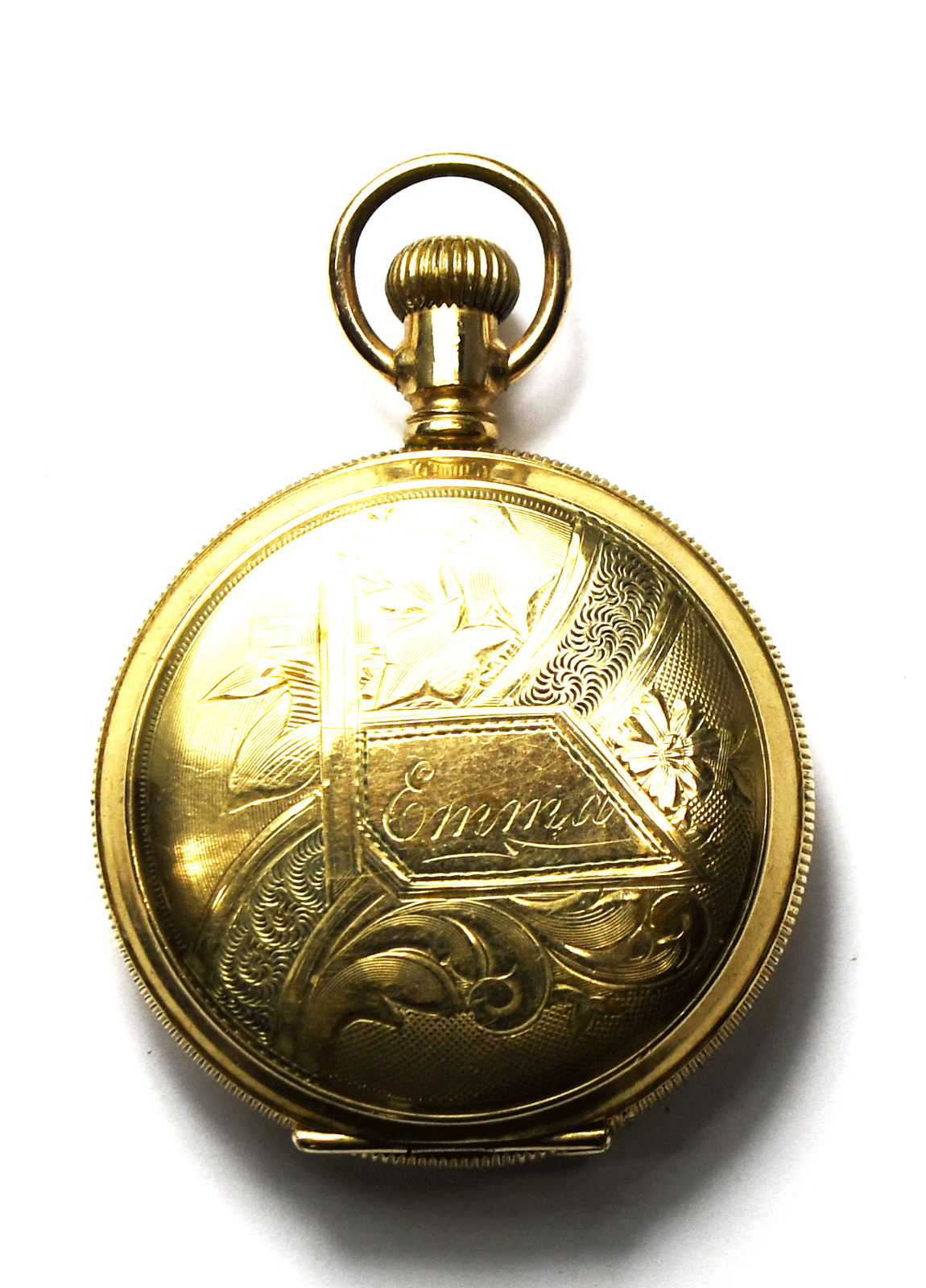 1901 Waltham Seaside Size 0 Gold Filled Hunters Case Pocket Watch