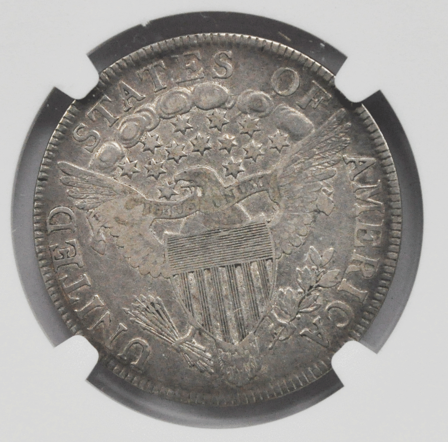 1806 50c Draped Bust Silver Half Dollar NGC VF Details Point 6 w Stem