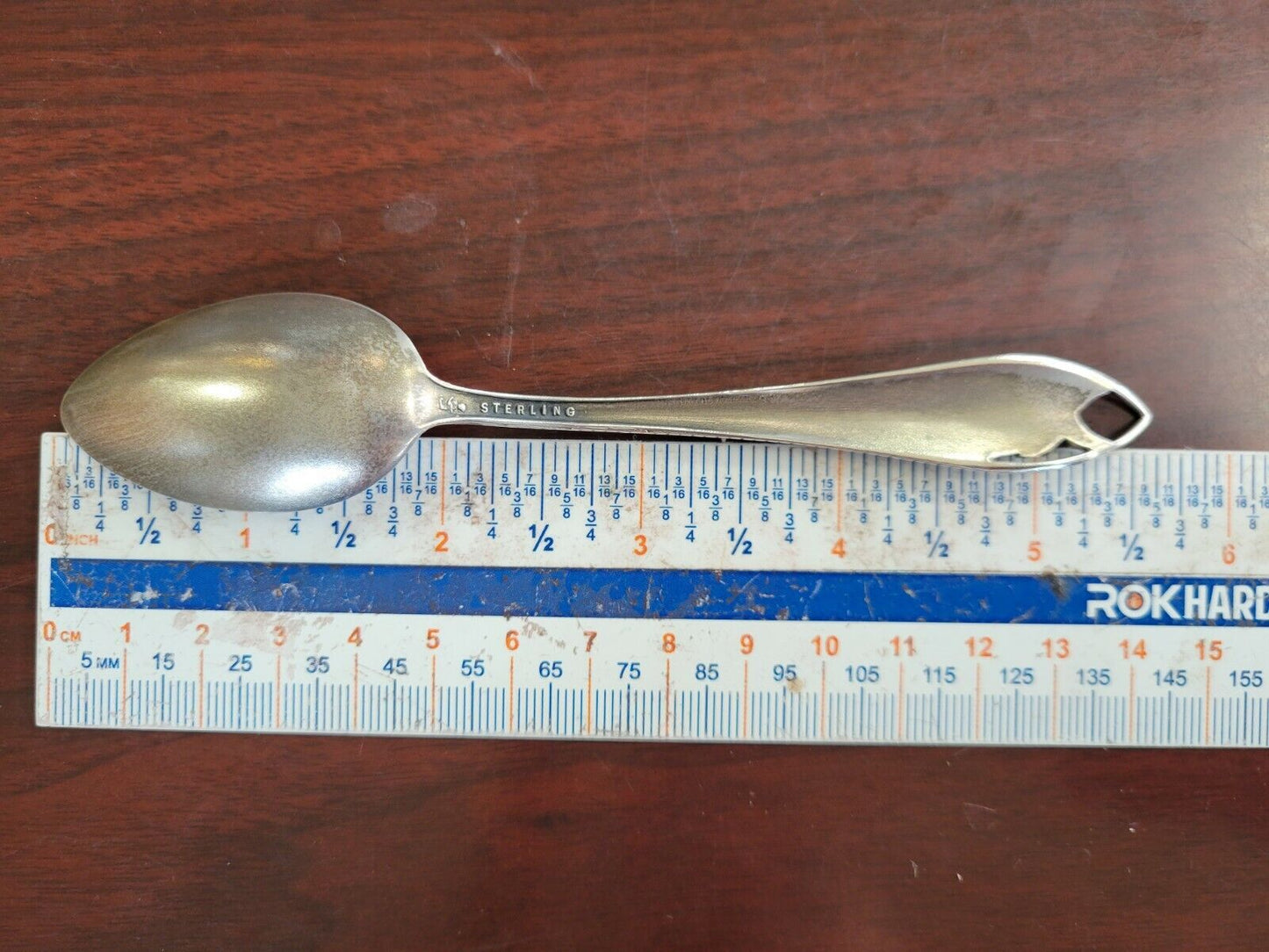 Sterling 5 5/8" Pueblo Colorado Souvenir Spoon .53oz.