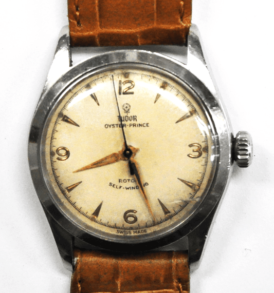 1950's Vintage Men's Tudor Oyster Prince Self Winding 7909 Automatic 34