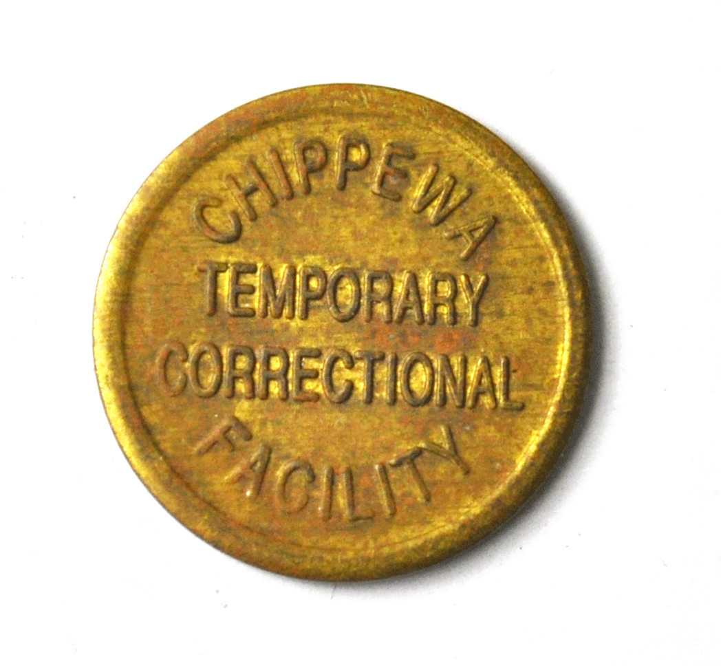 Chippewa Temporary Corrections Facility Kincheloe MI URF 10c Trade Token 17mm