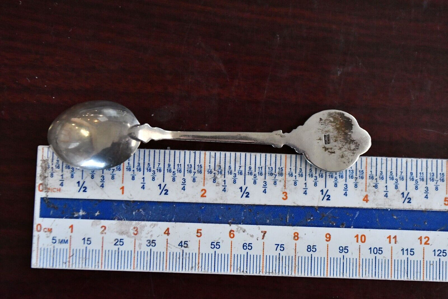 Herrenchiemsee Germany .800 Fine Silver 4" Souvenir Spoon .34 oz.