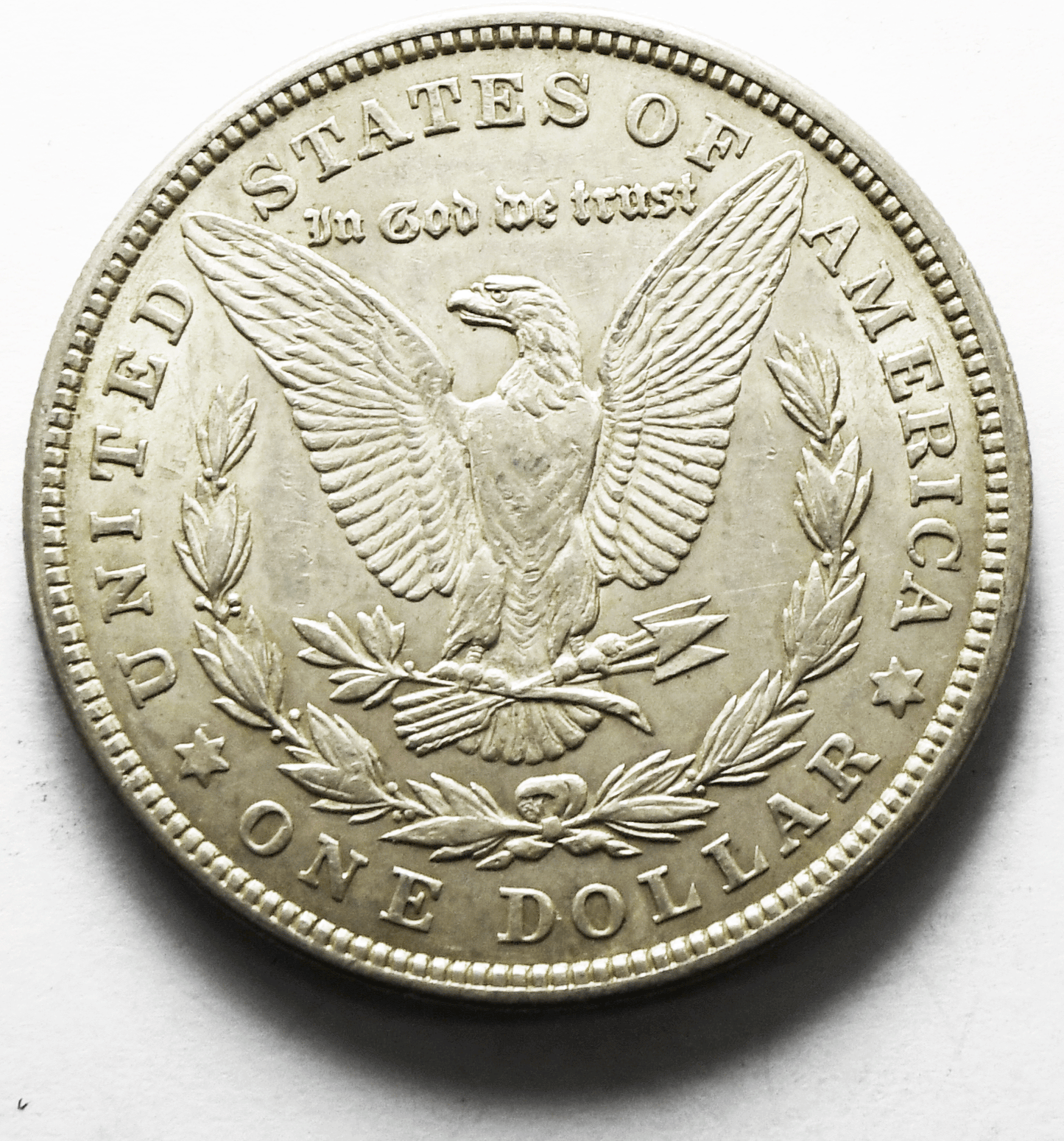 1921 $1 Morgan Silver One Dollar US Coin Philadelphia VAM 26  AU