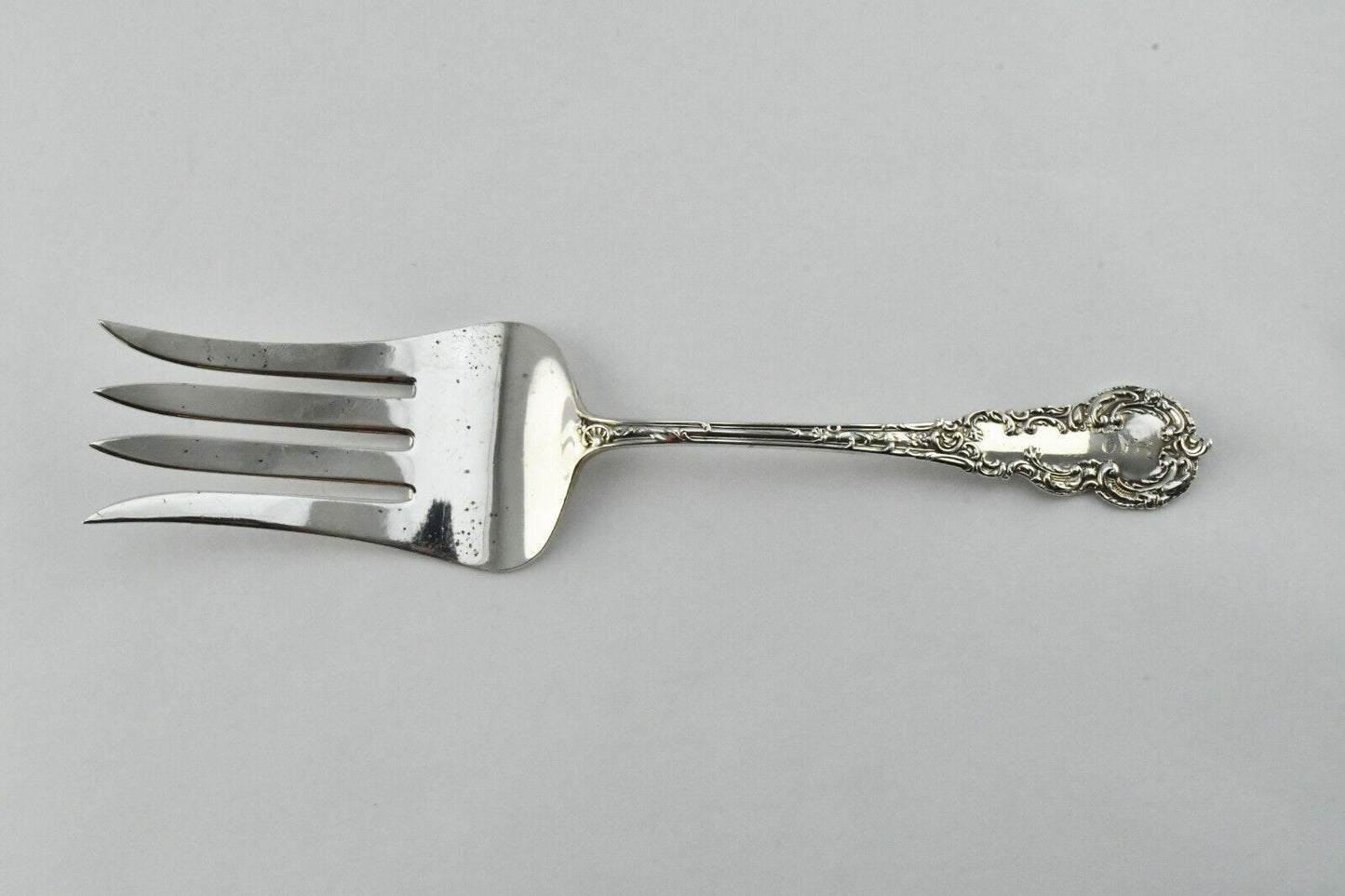 Colbert by Frank Smith Sterling Silver 8 1/8" Large Cold Meat Serving Fork 1.9oz