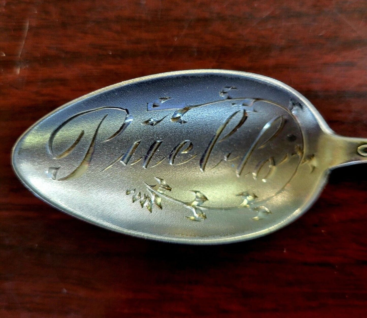 Sterling 5 5/8" Pueblo Colorado Souvenir Spoon .53oz.