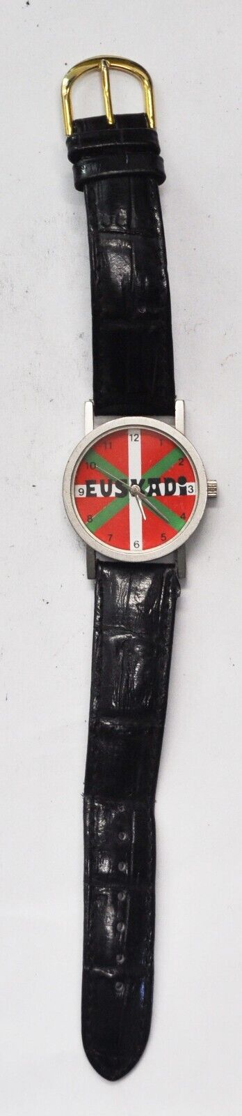 Euskadi Basque Country Spain Comic Watch Watermelon Dial 32mm Quartz