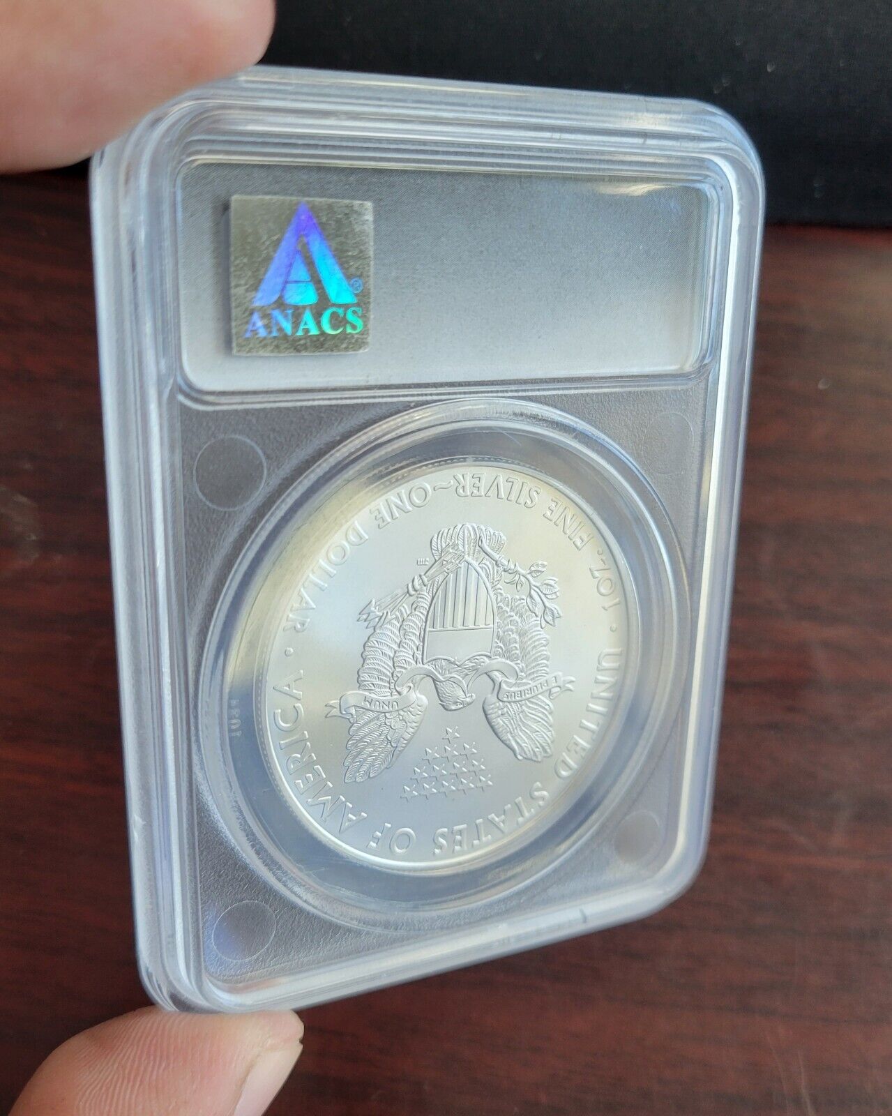 2009 American Silver Eagle $1  ANACS MS69  Grey Label .999 Fine Silver Dollar