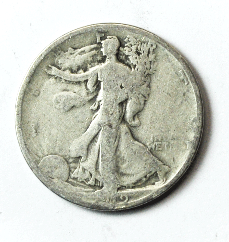 1919 S 50c Walking Silver Half Dollar Fifty Cents San Francisco Rare