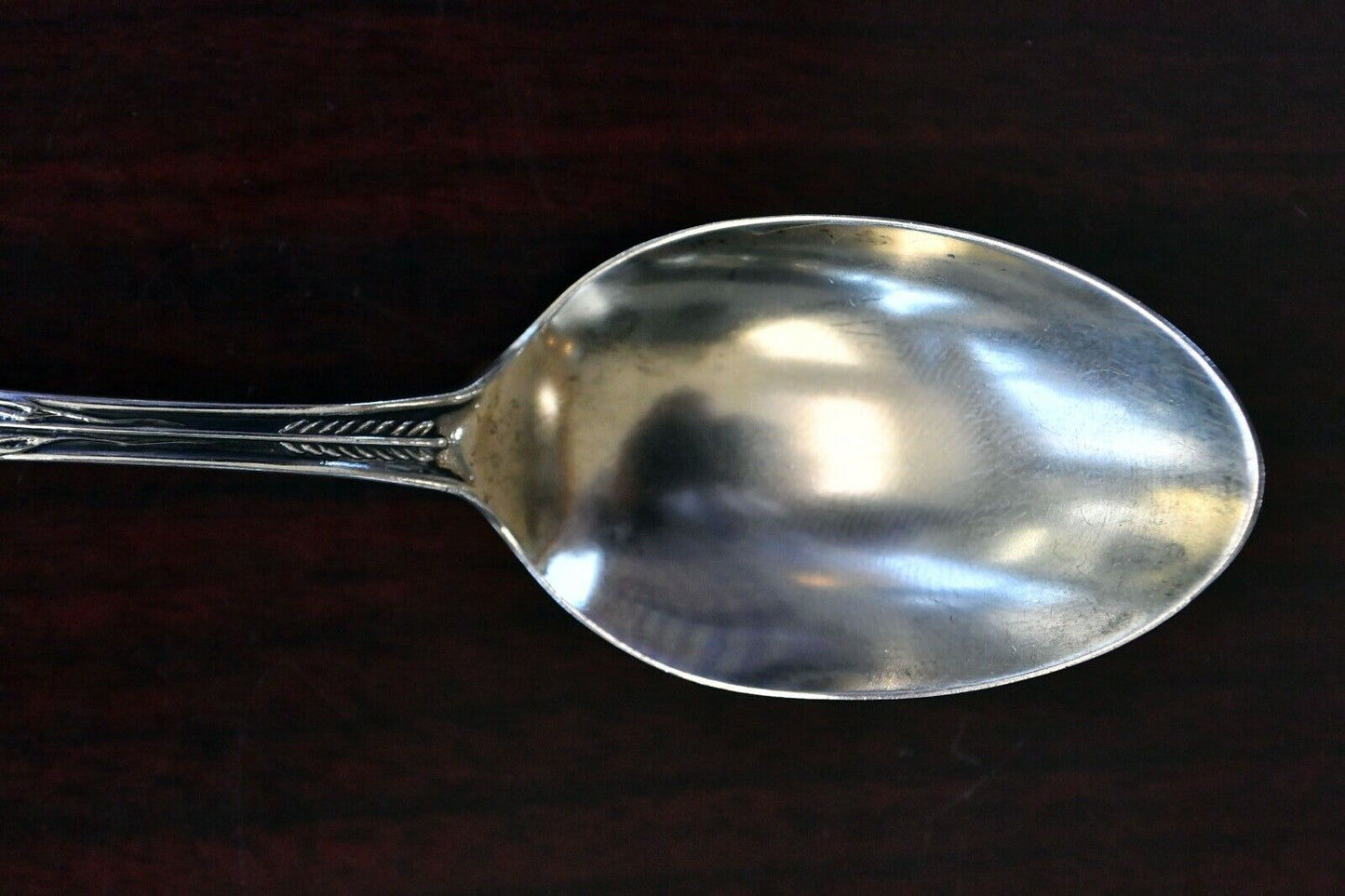 Indian Chief Souvenir Spoon by Fessenden & Co. 5 1/4" Sterling Silver .49 oz.