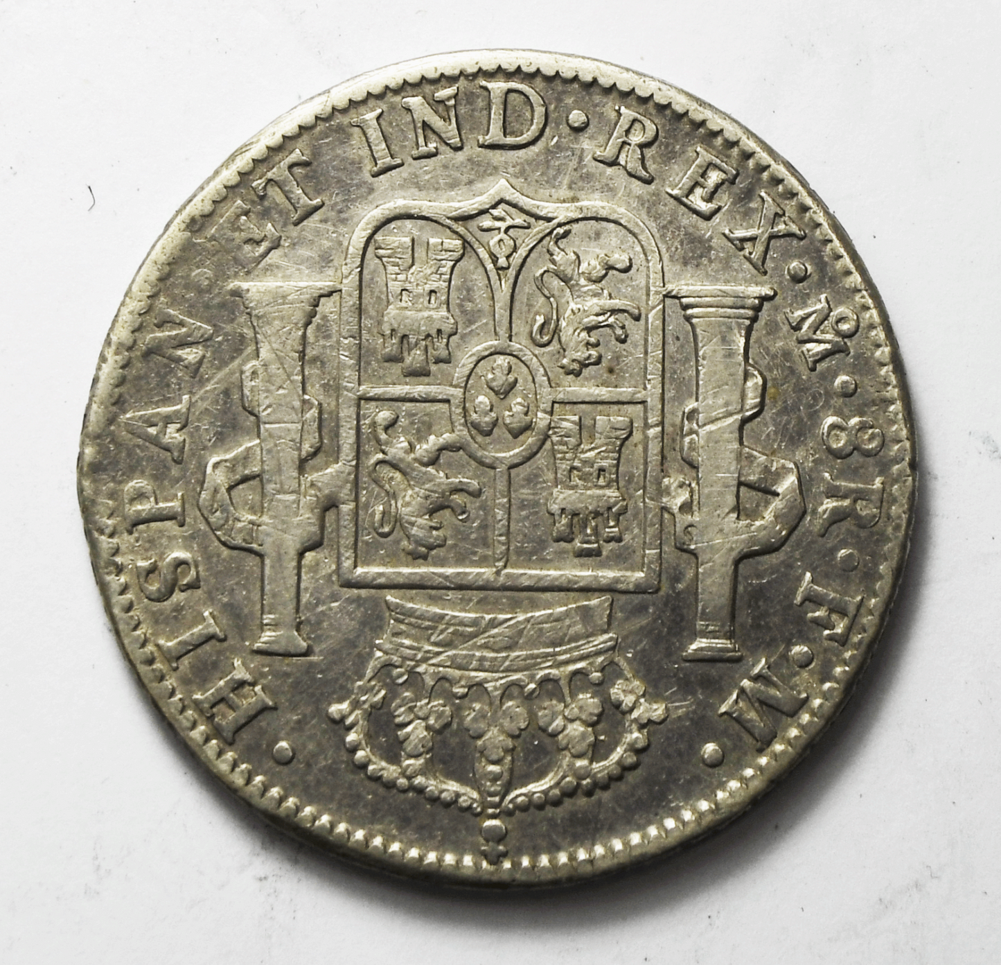 1797 Mo Mexico 8 Reales Silver Coin KM# 109