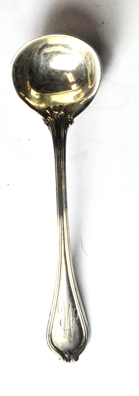 Sterling Silver Towle Old Newbury Monogrammed 3-3/8" Master Salt Spoon