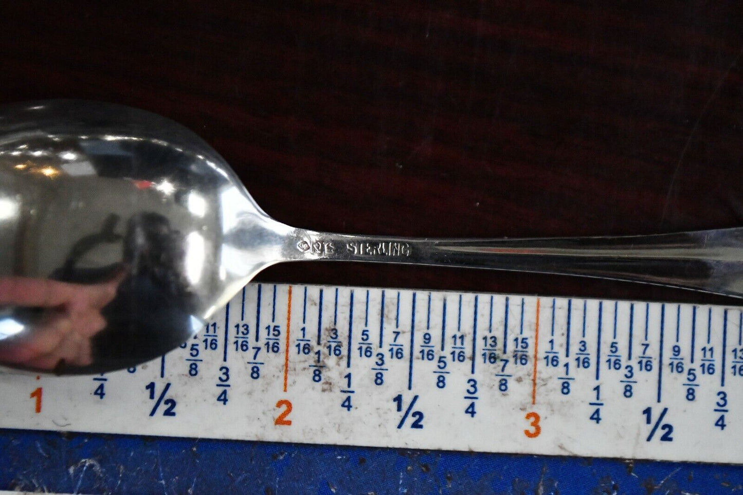 Idaho State Capitol Boise 5 5/8" Sterling Silver Spoon .49 oz.