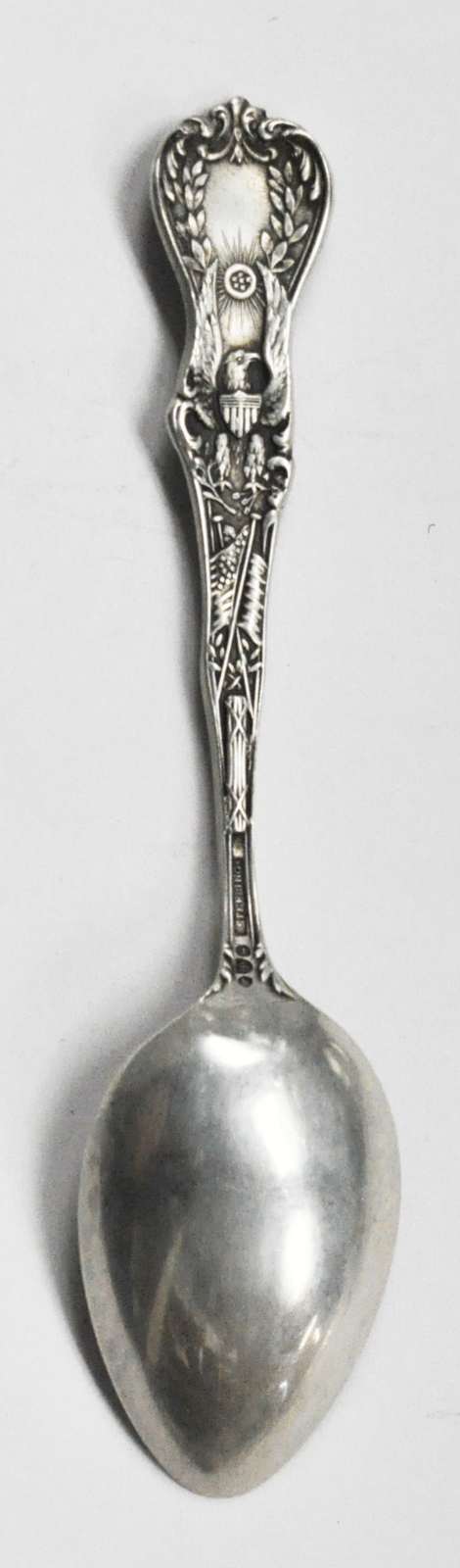 Sterling Silver Watson Vermont Montpelier 4-1/8" Souvenir Spoon Capitol