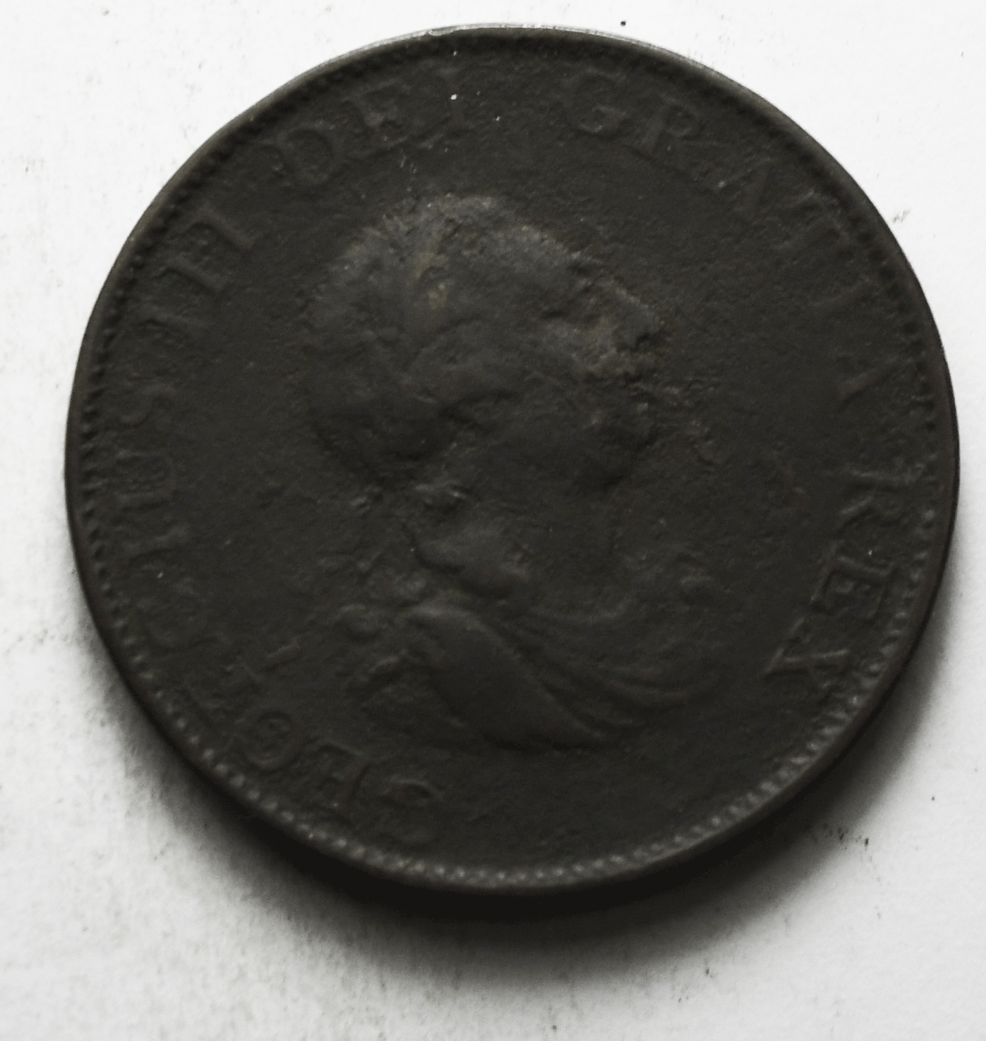 1799 1/2P Great Britain Half Penny Copper Coin KM# 647