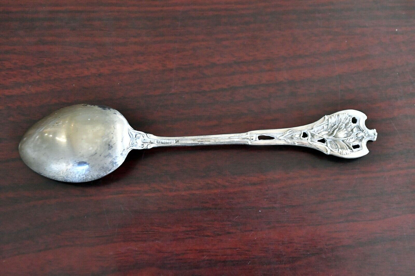 Floral Series #4 by Watson Sterling Silver 5 3/4" Teaspoon .71 oz. Elizabeth