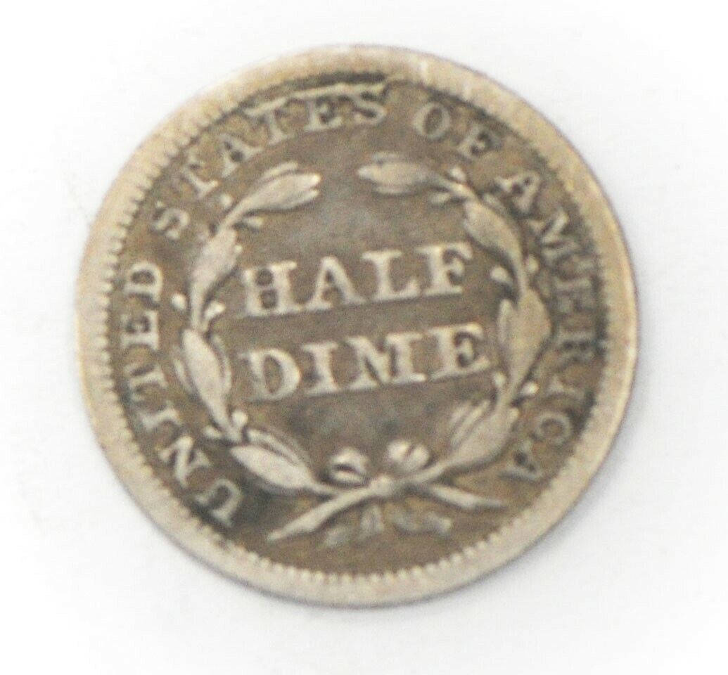 1850 10c Seated Liberty Silver Dime Philadelphia Rare