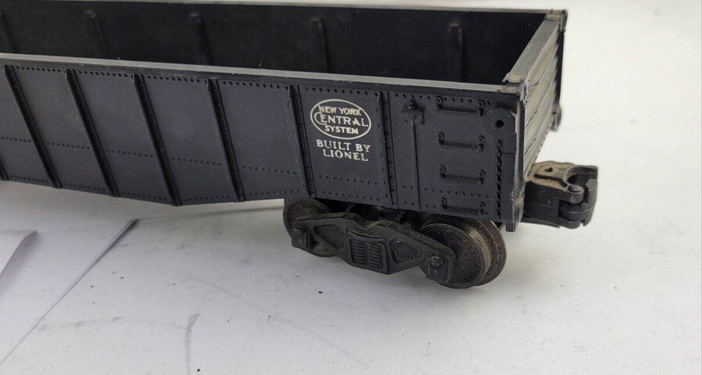 Lionel Trains 6462 Black N.Y.C. New York Central System Gondola O Scale