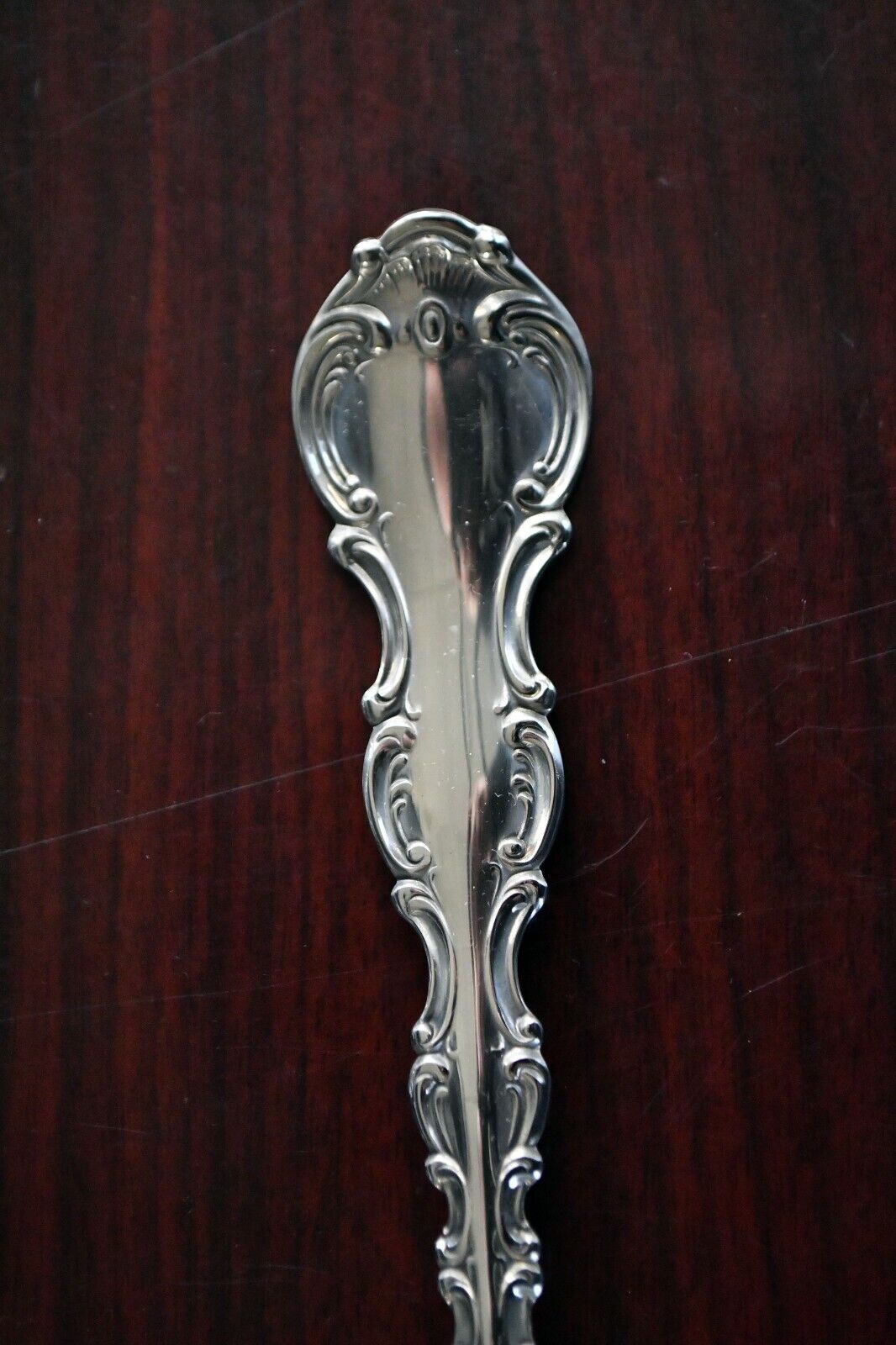 Strasbourg by Gorham Sterling Silver Solid 8 1/2" Serving Fork 2.6 oz.