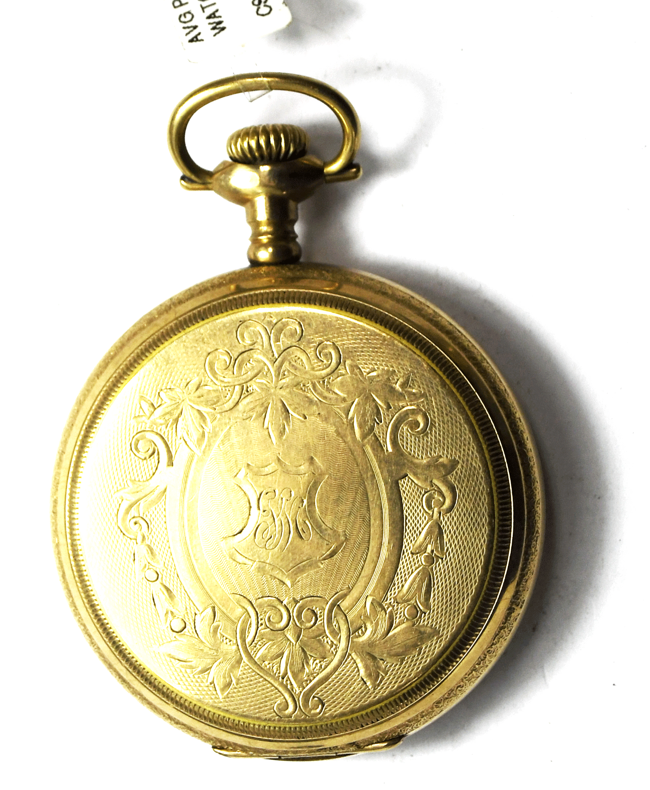 1903 Hampden Size 16 Gold Fill Hunters Case Pocket Watch 15J