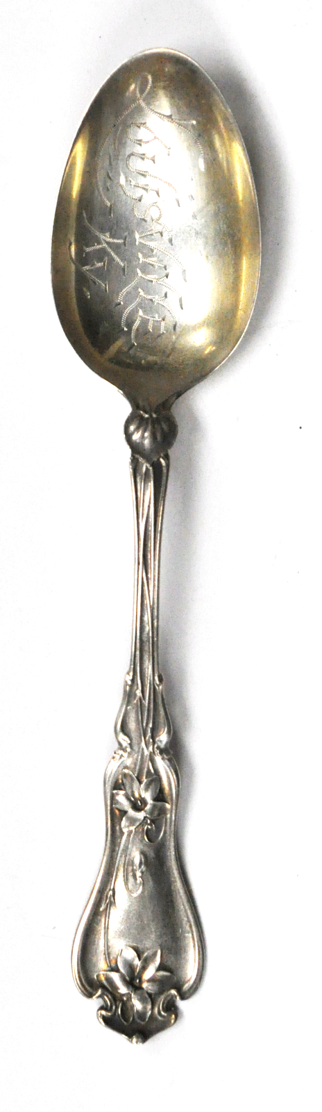 Sterling Silver AF Towle Sons Atchison Kansas Souvenir Spoon 5-1/2"