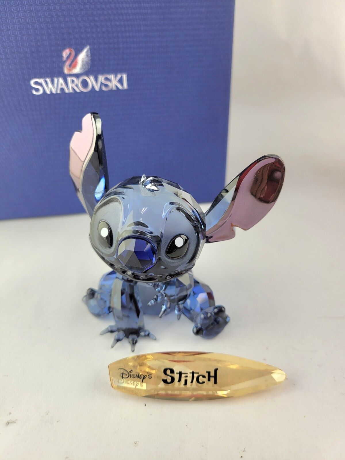 2012 Lilo and Stitch Swarovski Disney Crystal 1096800 Austria Retired Complete