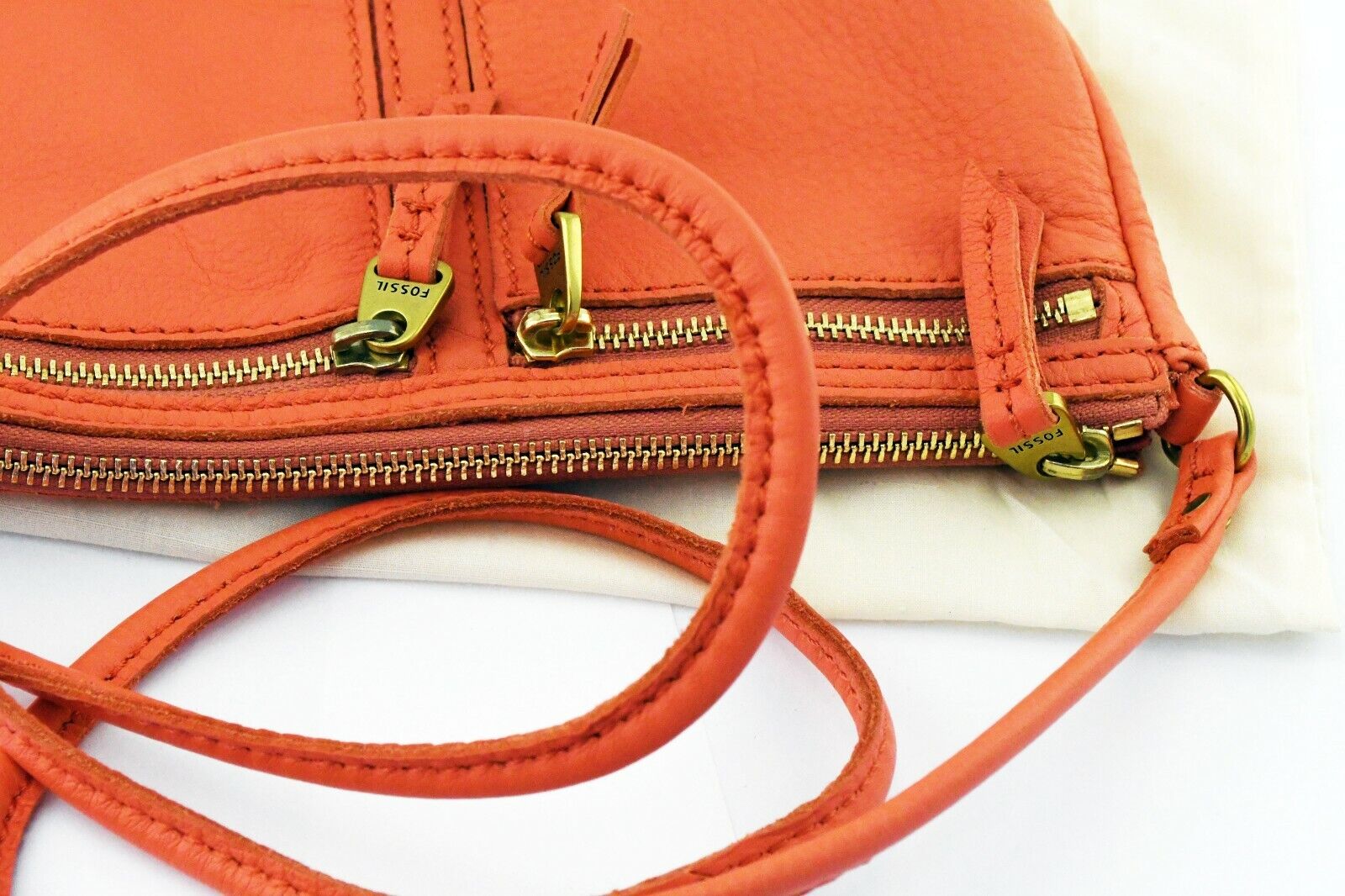 Fossil retailer Pink Coral Crossbody Purse