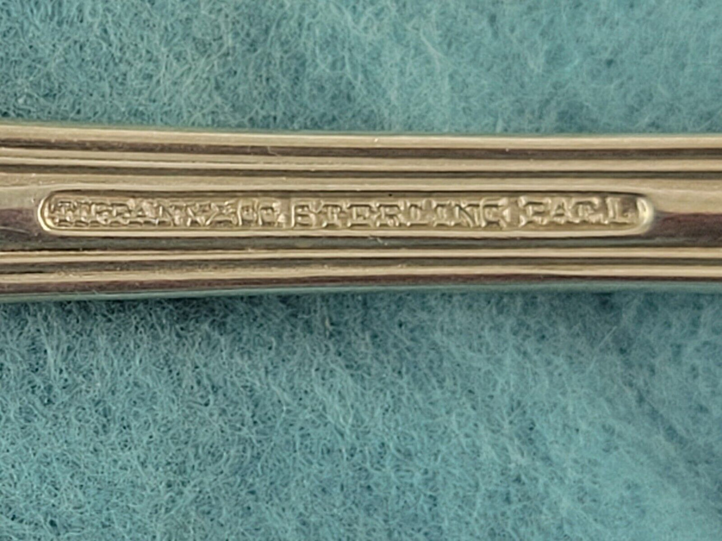 Provence by Tiffany & Co. Sterling 2oz. Solid Fish Fork 7 1/8" monogram R