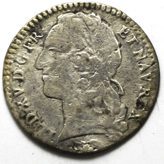 1750 A France 12 Twelve Sols Silver Coin KM# 511.1