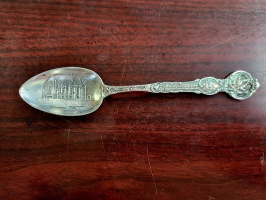 Empress Hotel Victoria British Columbia Sterling 5 3/8" Souvenir Spoon .56oz.