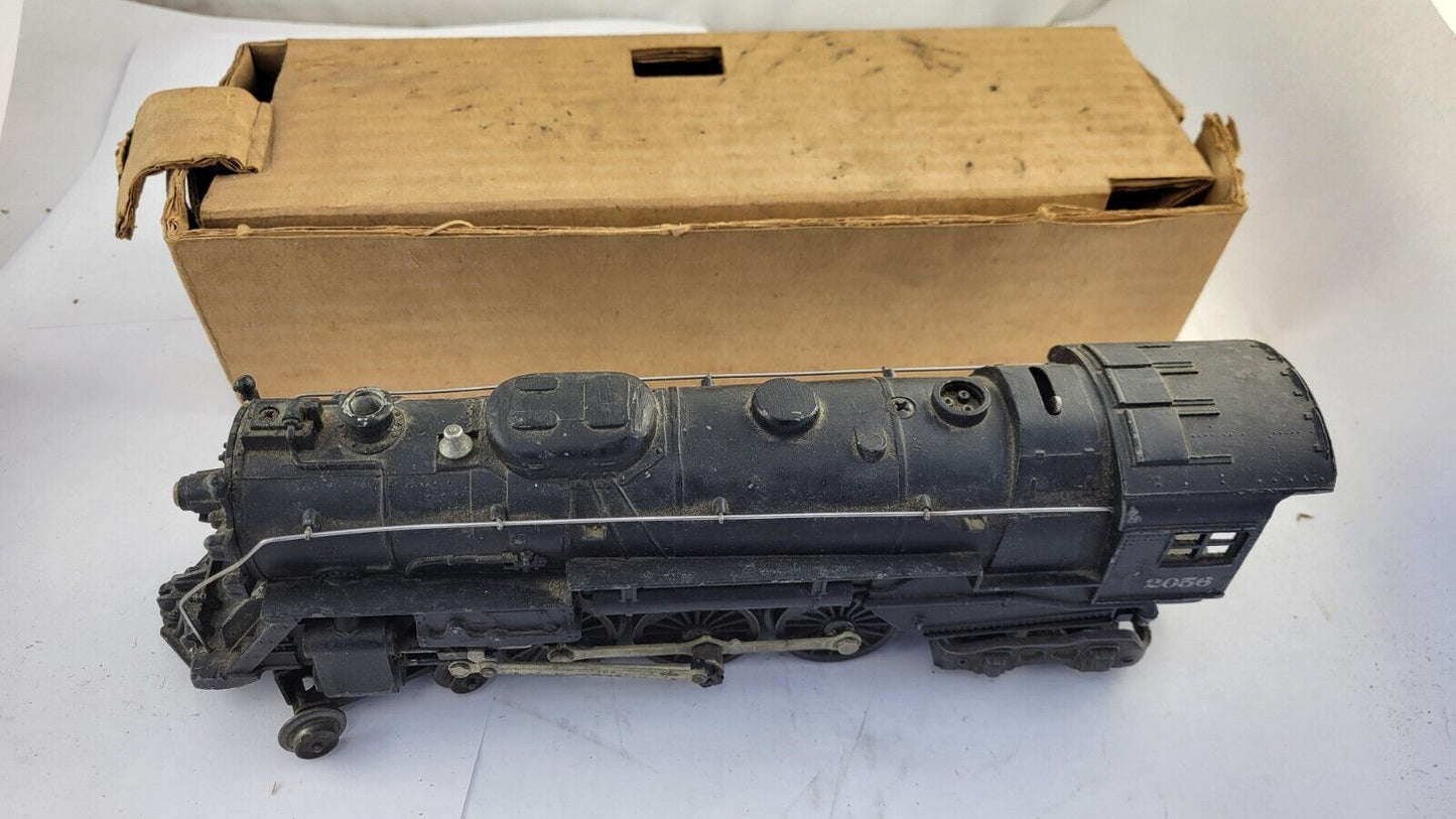 Lionel 2056 Postwar Engine 4-6-4 Hudson Steam Locomotive w/Box