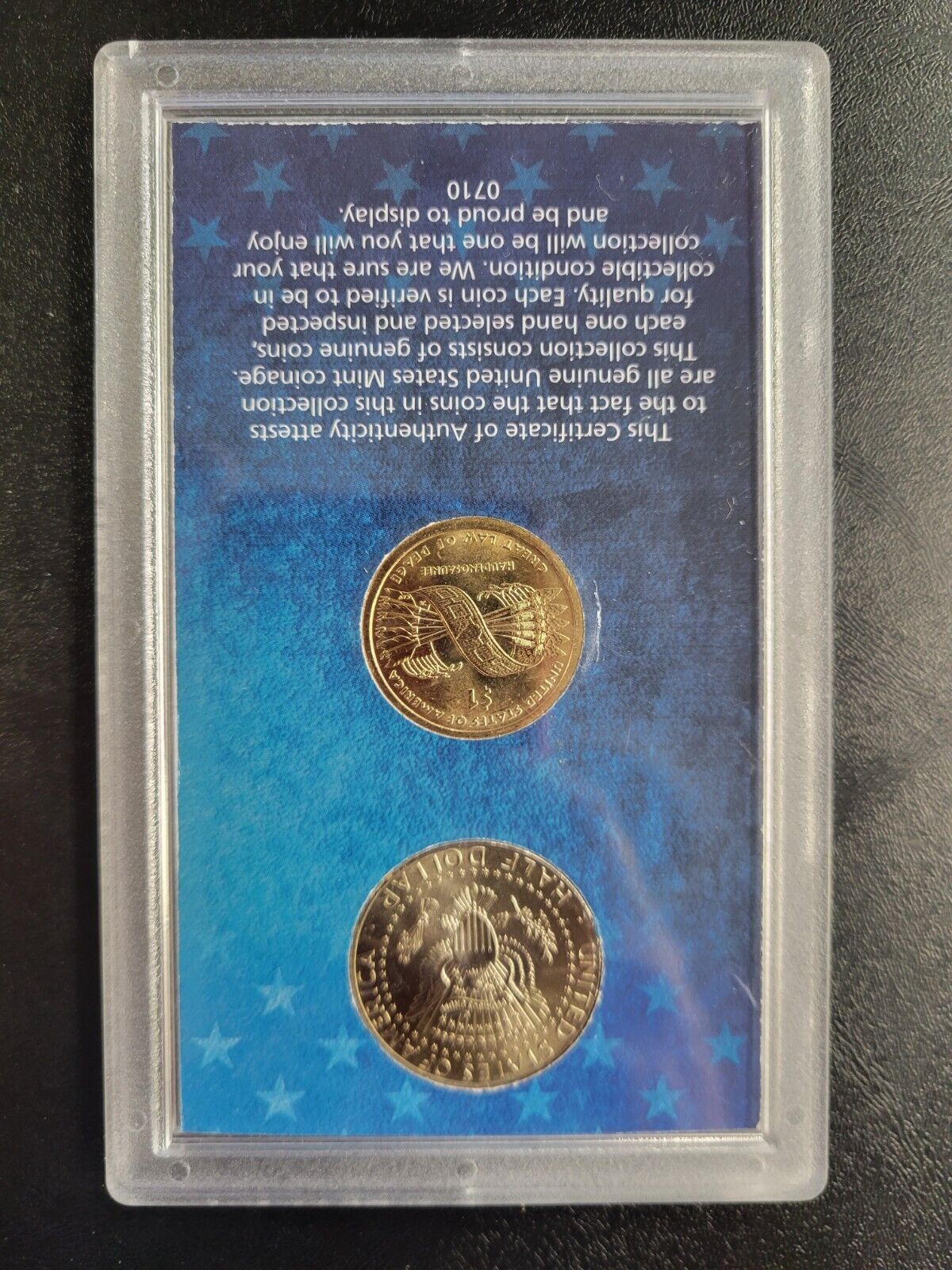 2010 Lost Coins Never Released For Circulation Kennedy Half Sacagawea Dollar $1