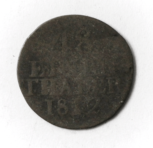 1812 German States Saxony Albertine 1/48 Silver Thaler KM# 1048