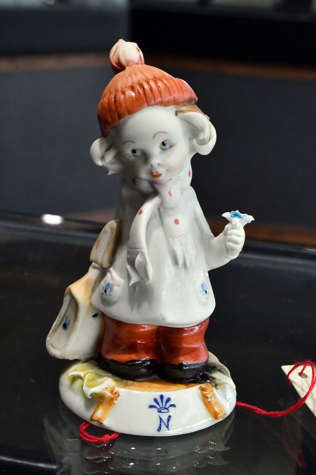 Original Capodimonte G. Pezzato School Girl Porcelain 4