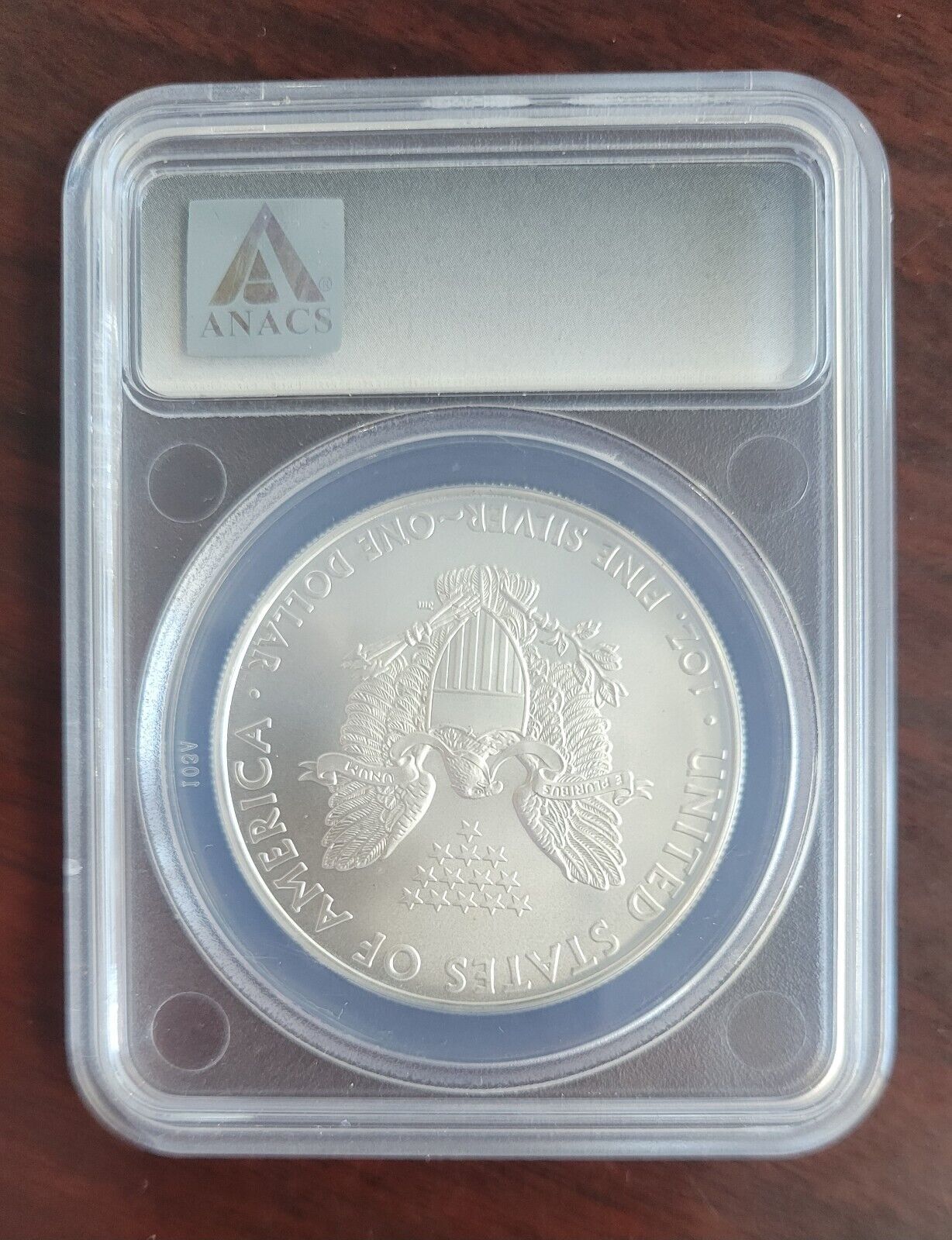 2009 American Silver Eagle $1  ANACS MS69  Grey Label .999 Fine Silver Dollar