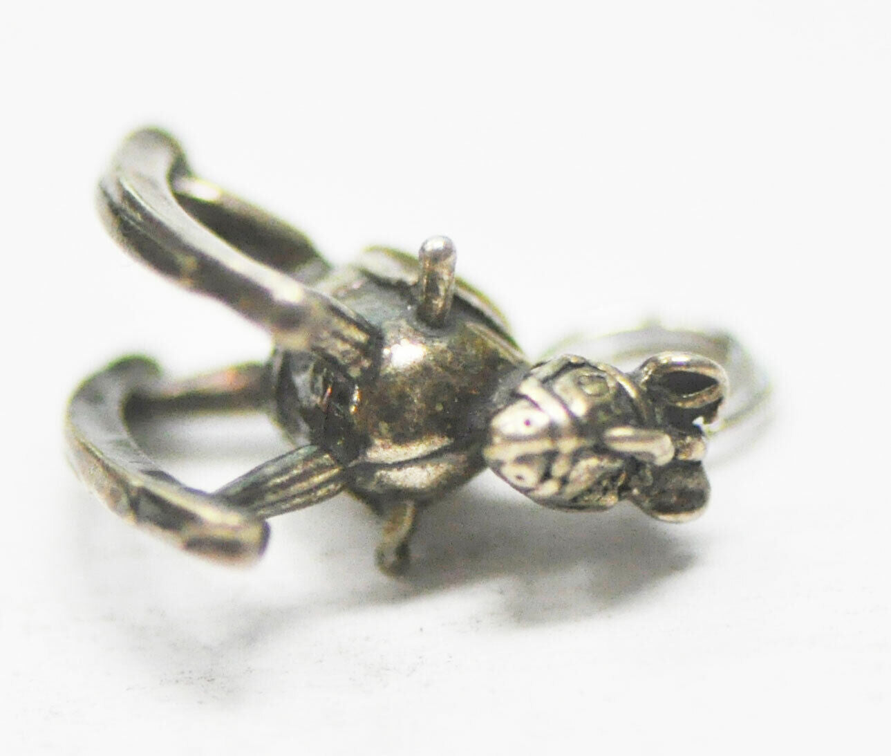 Sterling Silver 86 Rocking Horse Charm Christmas Toy 18mm